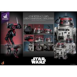 Star Wars Figura Set 1/6 Chopper (C1-10P&trade;) & BD-1&trade; (Imperial Disguise) 18 cm & 8 cm