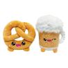 Pakc de 2 peluches Yummis Together Pretzel & Beer in Take Away Bag 21 cm