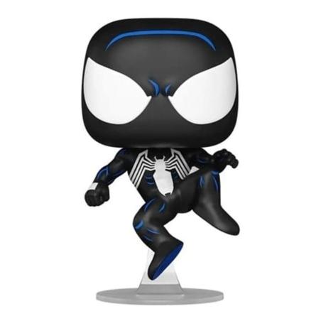 Spider-Man POP! Marvel Vinyl Figura Black Suit Spidey 9 cm