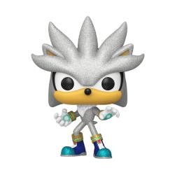 Sonic The Hedgehog POP! Games Vinyl Figura Silver The Hedgehog (FL) 9 cm