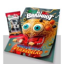 Album + Sobre 7 cartas coleccionables Universo Psichedelico Skifidol Italian Brainrot Italiano