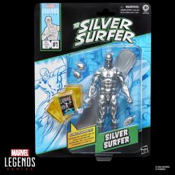 Figura Estela Plateada The Silver Surfer Marvel Legends Series 15cm