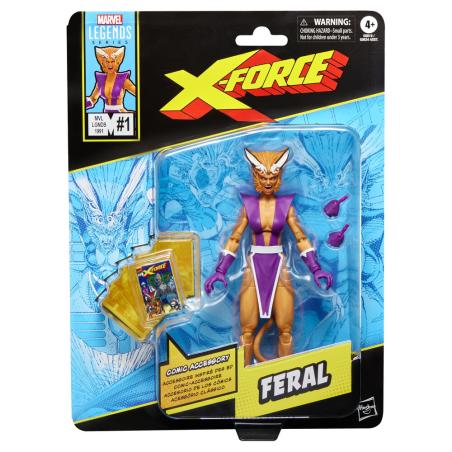 Figura Feral X-Force Marvel Legends Series 15cm