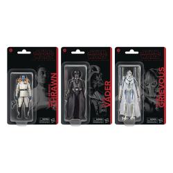 Star Wars Black Series Pack de 3 Figuras Masters of Evil 15 cm