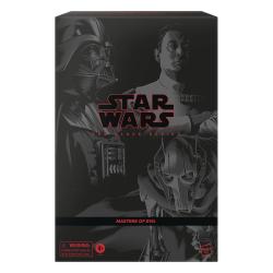 Star Wars Black Series Pack de 3 Figuras Masters of Evil 15 cm