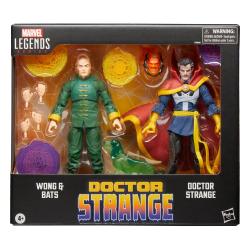 Doctor Strange Marvel Legends Pack de 3 Figuras Doctor Strange, Wong & Bats 15 cm