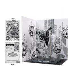 Marvel Collection Estatua PVC 1/10 Spider-Man (Spider-Man #6)(Line Art)(Gold Label) 10 cm