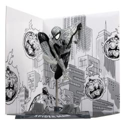 Marvel Collection Estatua PVC 1/10 Spider-Man (Spider-Man #6)(Line Art)(Gold Label) 10 cm