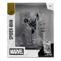 Marvel Collection Estatua PVC 1/10 Spider-Man (Spider-Man #6)(Line Art)(Gold Label) 10 cm