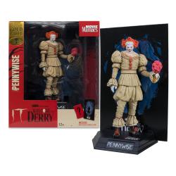 Welcome to Derry Estatua PVC Movie Maniacs Pennywise (Flashback) (Gold Label) 16 cm
