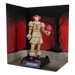 Welcome to Derry Estatua PVC Movie Maniacs Pennywise (Flashback) (Gold Label) 16 cm