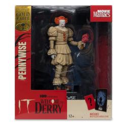 Welcome to Derry Estatua PVC Movie Maniacs Pennywise (Flashback) (Gold Label) 16 cm