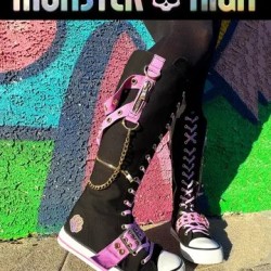 RAWR XD CLAWDEEN - NEGRO/MORADO