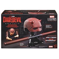 Replica Mascara + Baston de combate Born Again Daredevil Marvel Legends Series