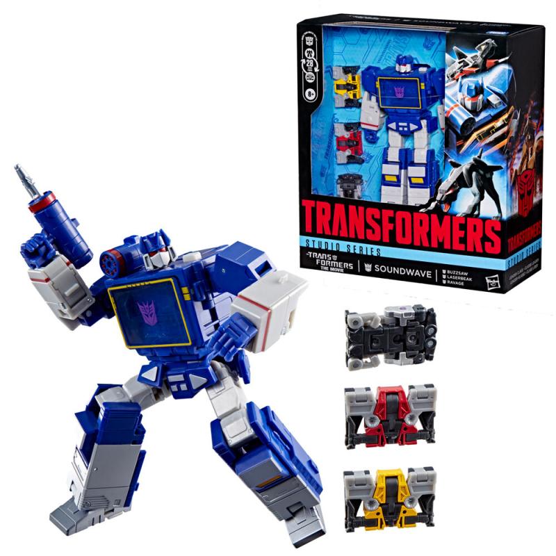 Figura Soundwave Studio Series Transformers The Movie 16,5cm