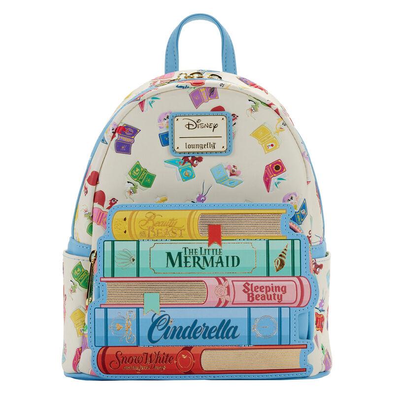 Mochila Libros Clasicos Princesas Disney Loungefly 26cm