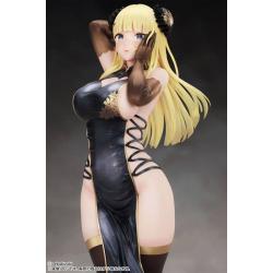 Original Character Estatua 1/7 China Girl Black Ver. Illustrated by Oekakizuki 20 cm