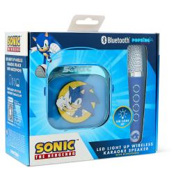 Altavoz y Micro Karaoke LED Sonic The Hedgehog