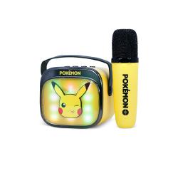 Altavoz y Micro Karaoke LED Pikachu Pokemon