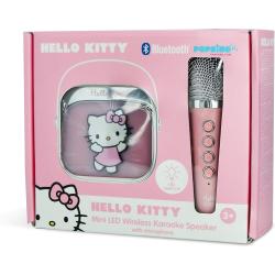 Altavoz y Micro Karaoke LED Hello Kitty
