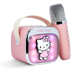 Altavoz y Micro Karaoke LED Hello Kitty