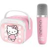Altavoz y Micro Karaoke LED Hello Kitty