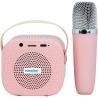Altavoz y Micro Karaoke LED Hello Kitty