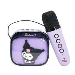 Altavoz y Micro Karaoke LED Kuromi Hello Kitty