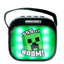 Altavoz y Micro Karaoke LED Minecraft