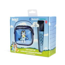 Altavoz y Micro Karaoke LED Bluey