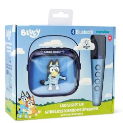 Altavoz y Micro Karaoke LED Bluey