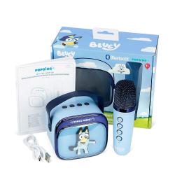 Altavoz y Micro Karaoke LED Bluey