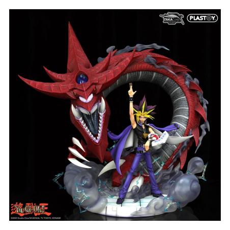 Yu-Gi-Oh! Estatua Yami Yugi & Slifer 51 cm
