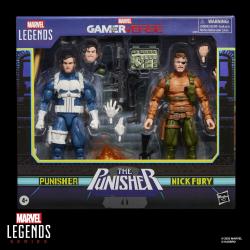 Blister 2 figuras Punisher & Nick Fury The Punisher Gamerverse Marvel Legends Series 15cm
