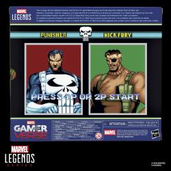 Blister 2 figuras Punisher & Nick Fury The Punisher Gamerverse Marvel Legends Series 15cm