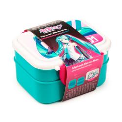 Sandwichera + cubiertos Hatsune Miku