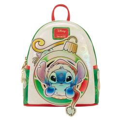 Mochila Holiday Stitch Disney Loungefly 26cm