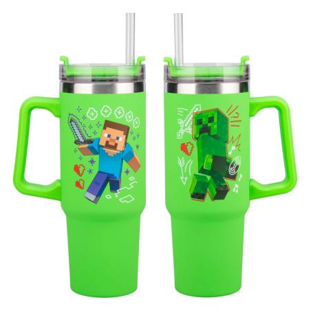 Minecraft Vaso Tumbler Green