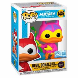 Figura POP Disney Mickey and Friends Devil Donald with Pumpkin Chase Exclusive