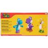 Blister 3 figuras Yoshi Super Mario Bros 10cm
