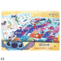 Juego parchis y oca Stitch Disney