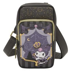 Bolso bandolera + Monedero 20th Anniversary Kuromi Hello Kitty Loungefly