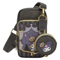 Bolso bandolera + Monedero 20th Anniversary Kuromi Hello Kitty Loungefly