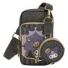 Bolso bandolera + Monedero 20th Anniversary Kuromi Hello Kitty Loungefly