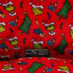 Mochila Dr. Seuss Holiday El Grinch Loungefly 26cm