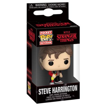 Llavero Pocket POP Stranger Things 5 Steve Harrington