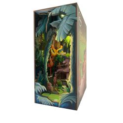 Disney Maqueta Book Nook Tiny Adventures El libro de la selva 23 cm