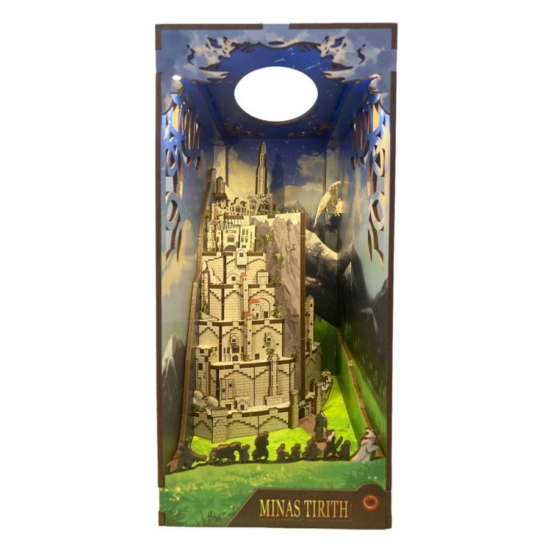 El Señor de los Anillos Maqueta Book Nook Tiny Adventures Minas Tirith 23 cm