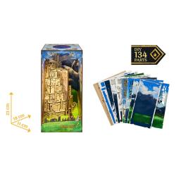 El Señor de los Anillos Maqueta Book Nook Tiny Adventures Minas Tirith 23 cm