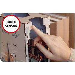 Paris Maqueta Book Nook Tiny Adventures 23 cm